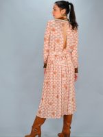 Dresses ELISABETTA FRANCHI MIDI PLEATED DRESS