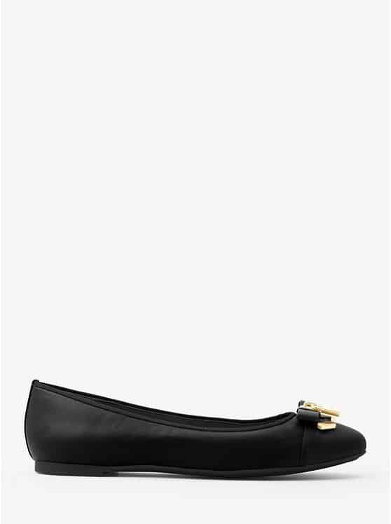 Shoes Offers MICHAEL KORS ALICE LEATHER BALLERINAS