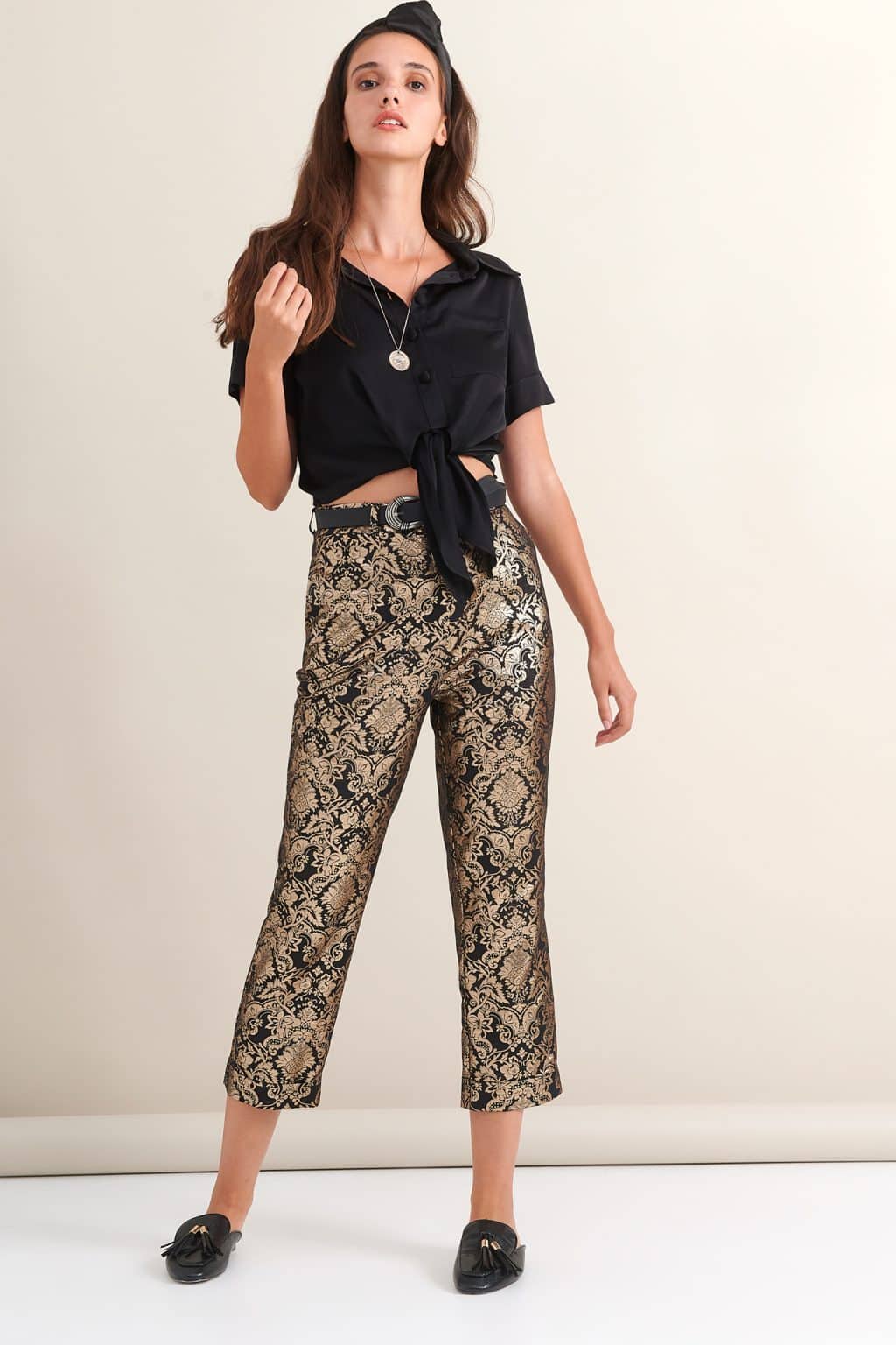 Clothing LACE PRINTED PANTS