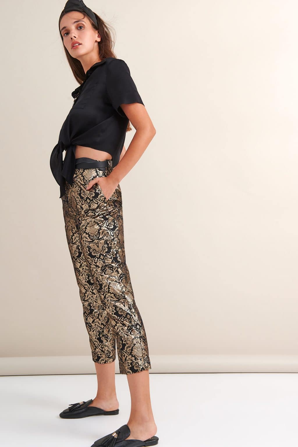 Clothing LACE PRINTED PANTS