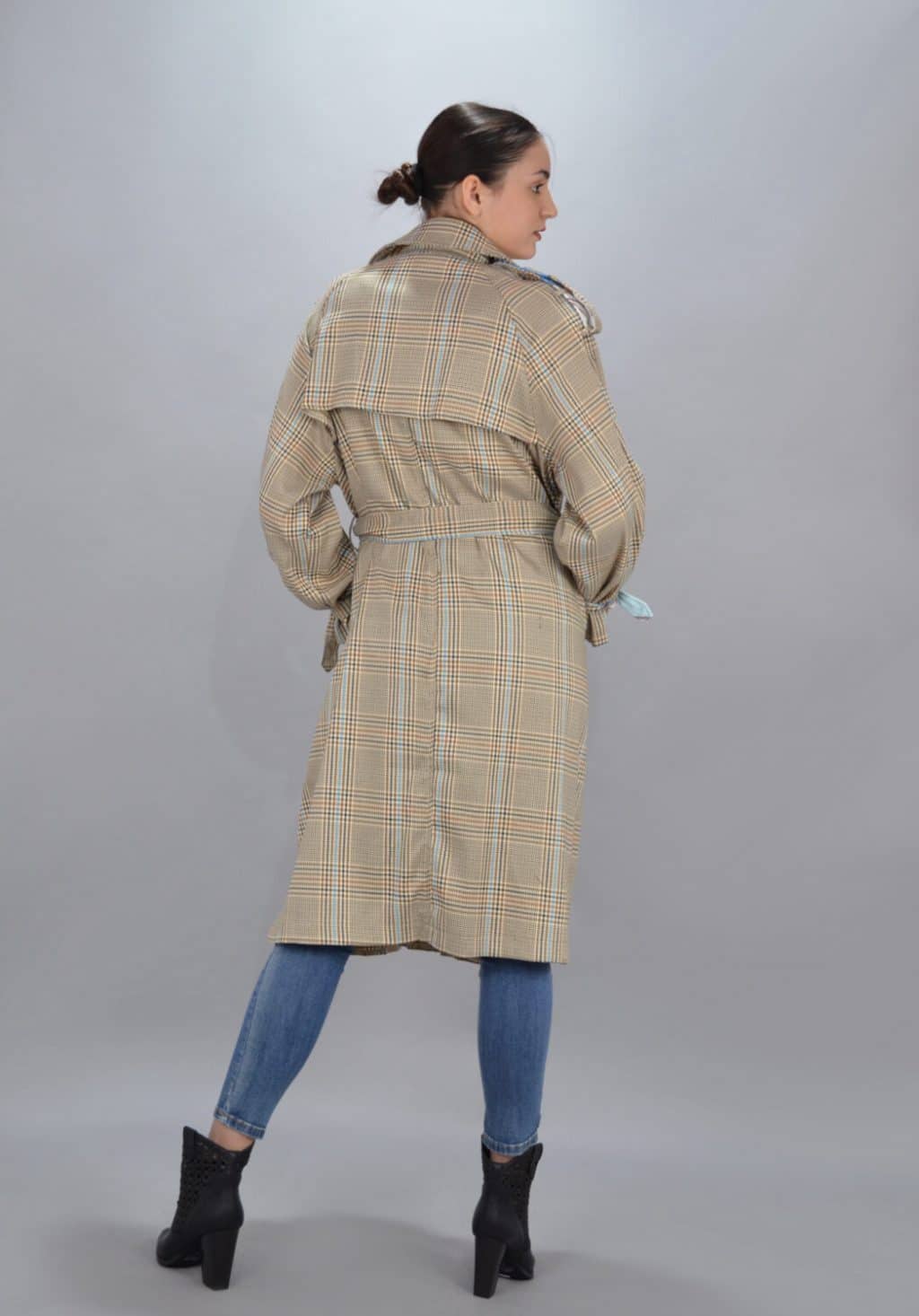 Trench Coats TIMELESS CHECKERED COAT