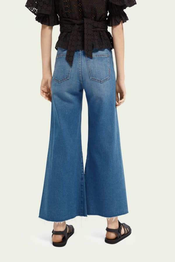 Collection Spring - Summer 2021 SCOTCH&SODA CROPPED HIGH-RISE WIDE LEG JEANS – LA CHANCE