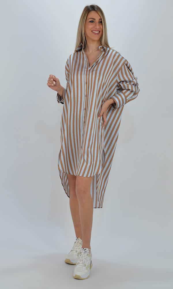 Clothing IMPERIAL STRIPED SHIRT-DRESS