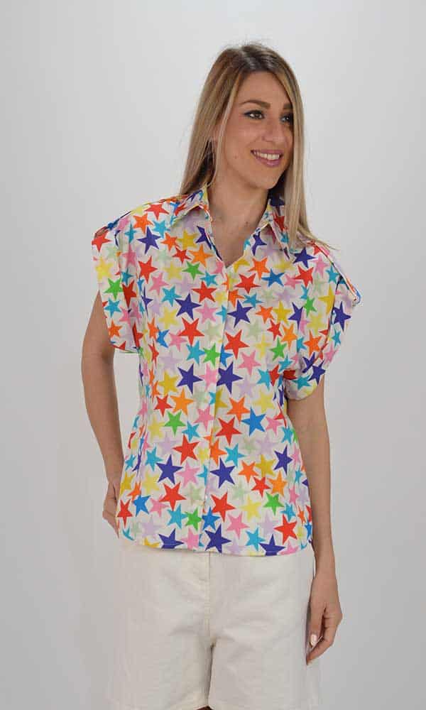 Collection Spring - Summer 2021 IMPERIAL COLORFUL STARS SHIRT