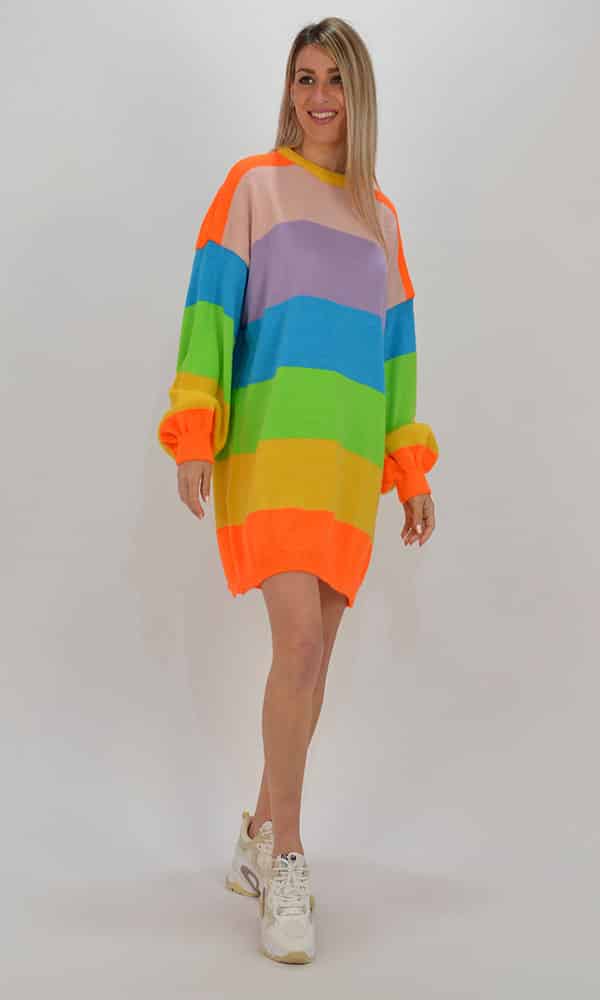 Collection Spring - Summer 2021 THE LULU KNITTED LONG SWEATER