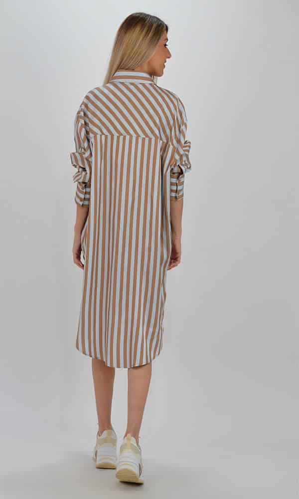 Clothing IMPERIAL STRIPED SHIRT-DRESS