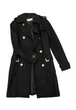 Michael Kors Black Trench Coat
