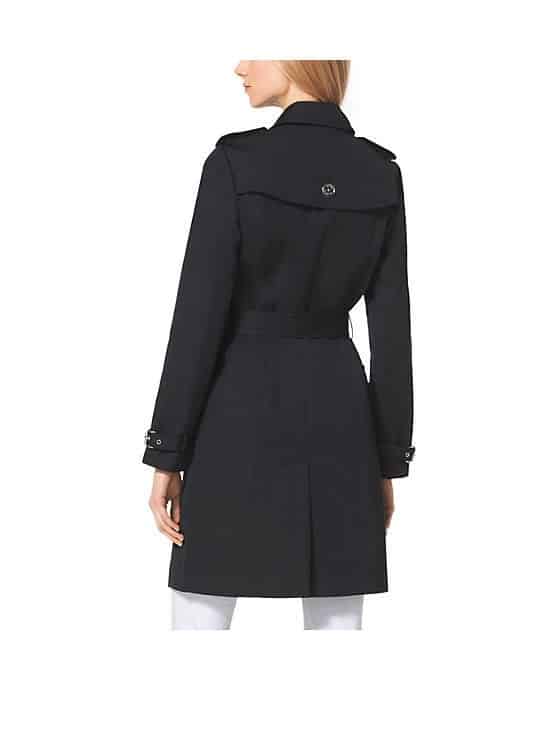 Michael Kors Black Trench Coat