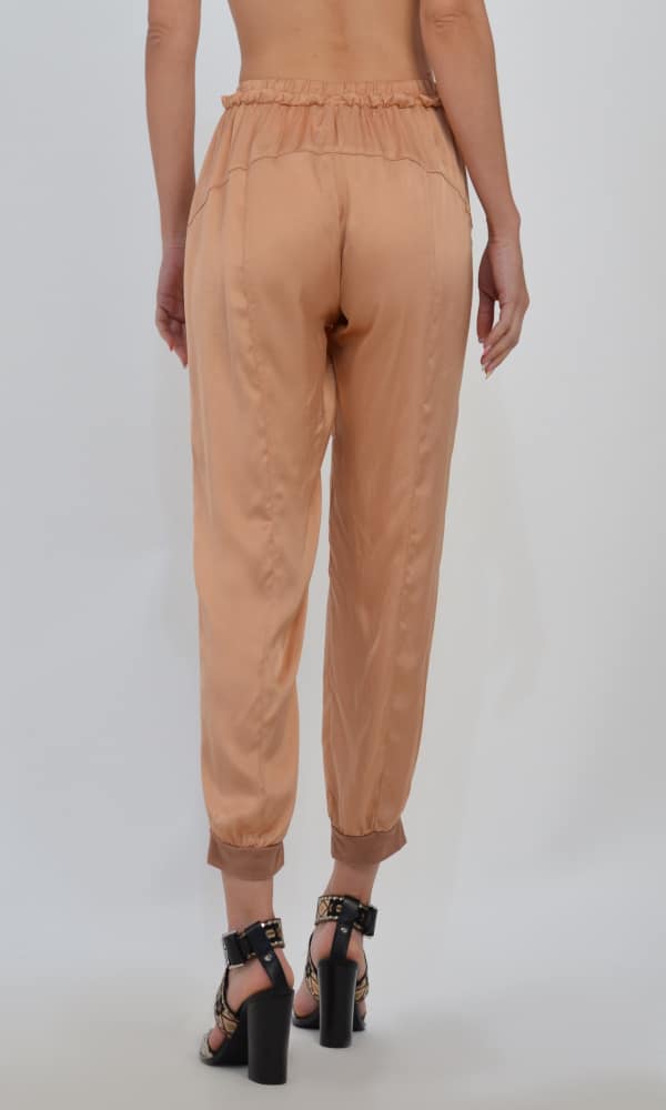Clothing ATHINA CLO TR LOVE IN SATIN JOGGER PANTS