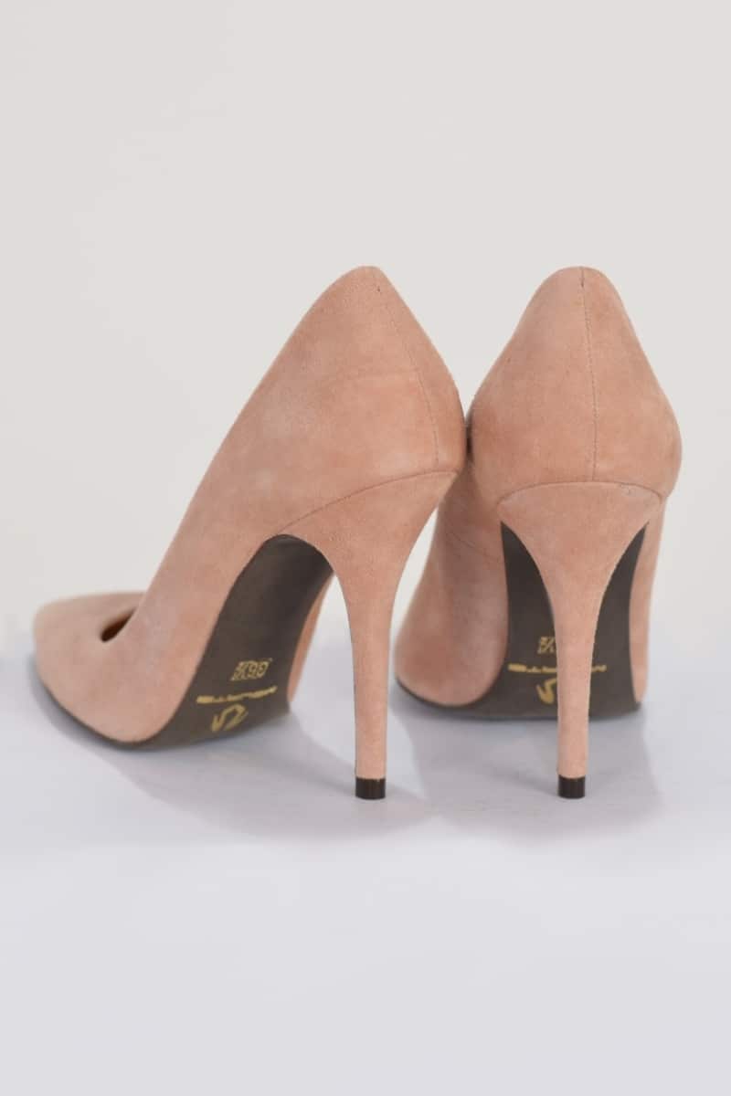 Collection Spring - Summer 2021 MOURTZI SUEDE PUMPS 10100400