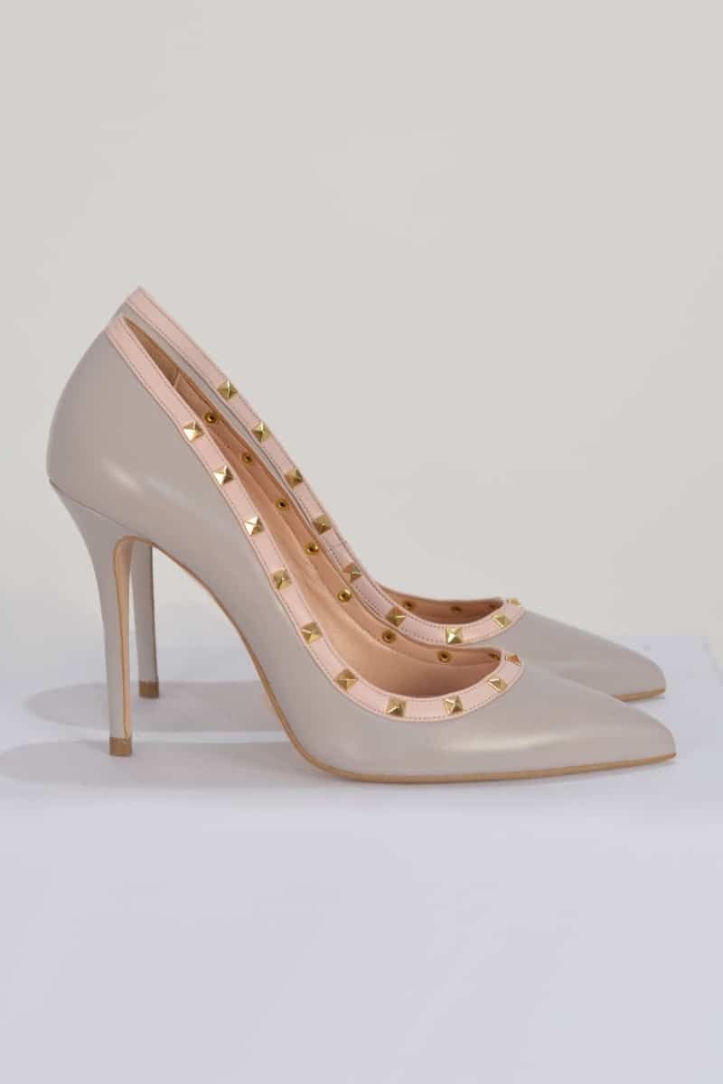 Collection Spring - Summer 2021 MOURTZI LEATHER PUMPS 10100474