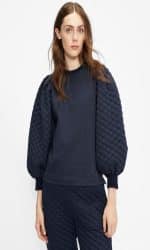 Ted Baker Quilted Sleeve Sweater