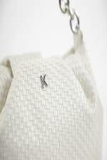 Shoulder Bags KENDALL AND KYLIE OFF-WHITE SHOPPING BAG