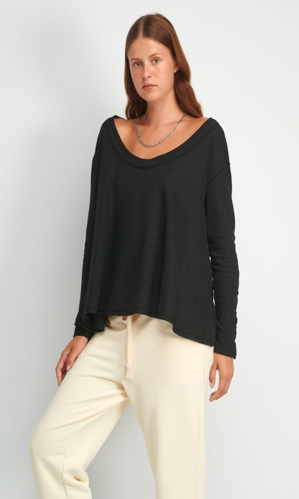 Long Sleeeved FOURMINDS COTTON BLOUSE