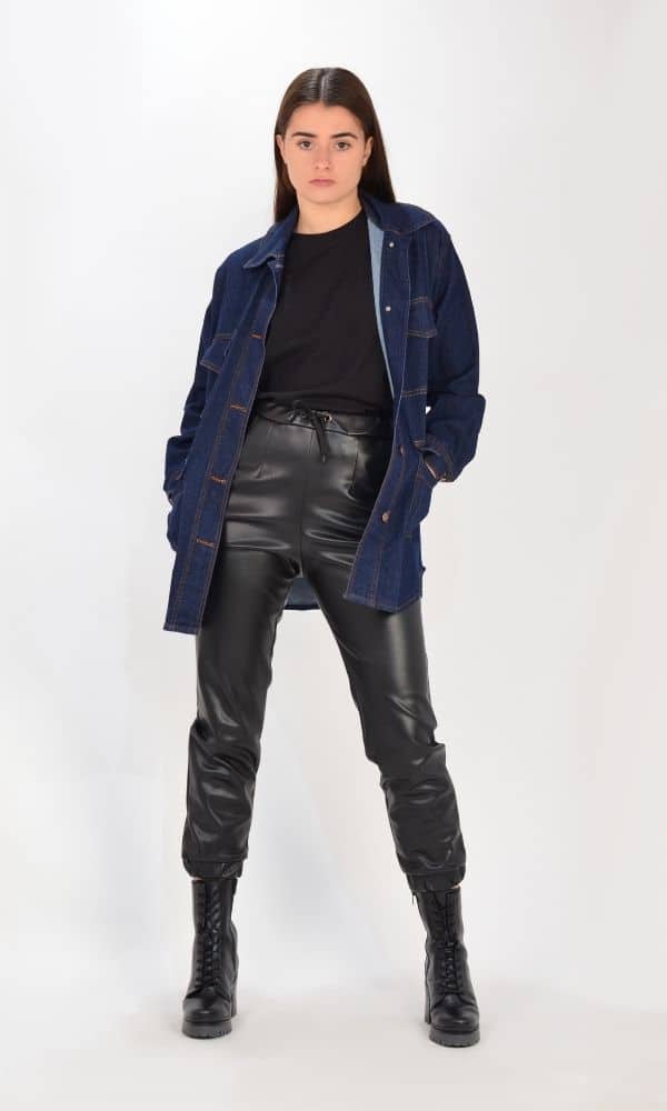 Clothing MILLA LEATHER JOGGER PANTS