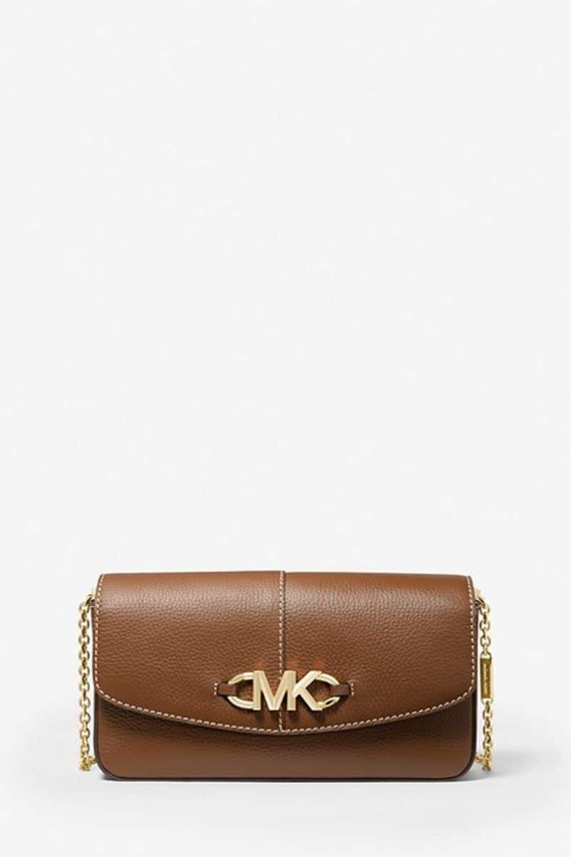 Clutches MICHAEL KORS IZZY LARGE LOGO EMBELLISHED CLUTCH