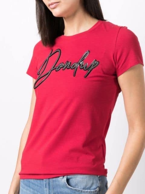Dondup T Shirt With Embroidery