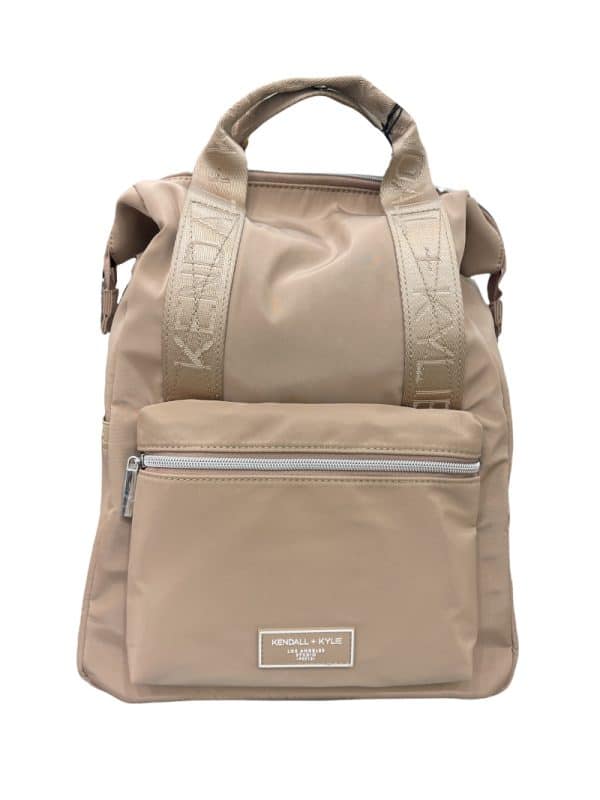 Spring summer 2022 KENDALL AND KYLIE SEBAS TAUPE BACKPACK