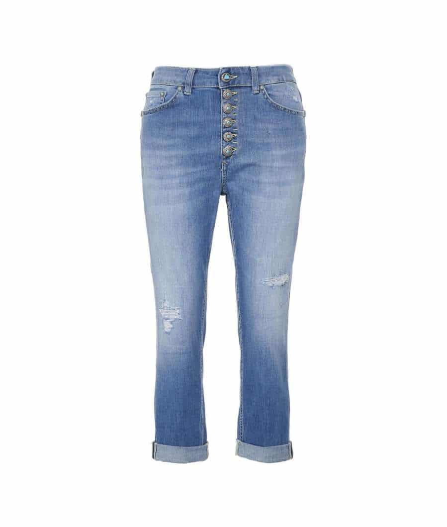 Jeans Dondup koons jean blue buttons