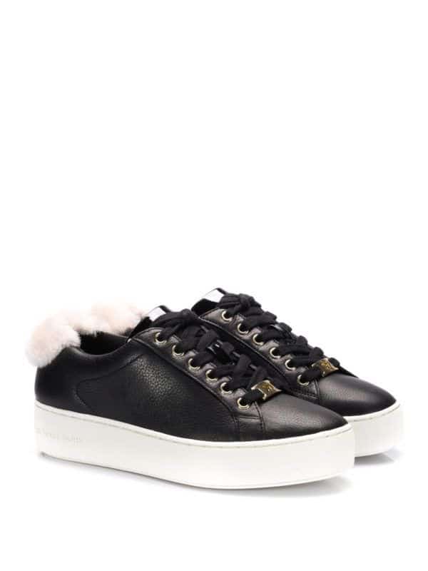 Shoes Michael Kors poppy lace up leather sneaker