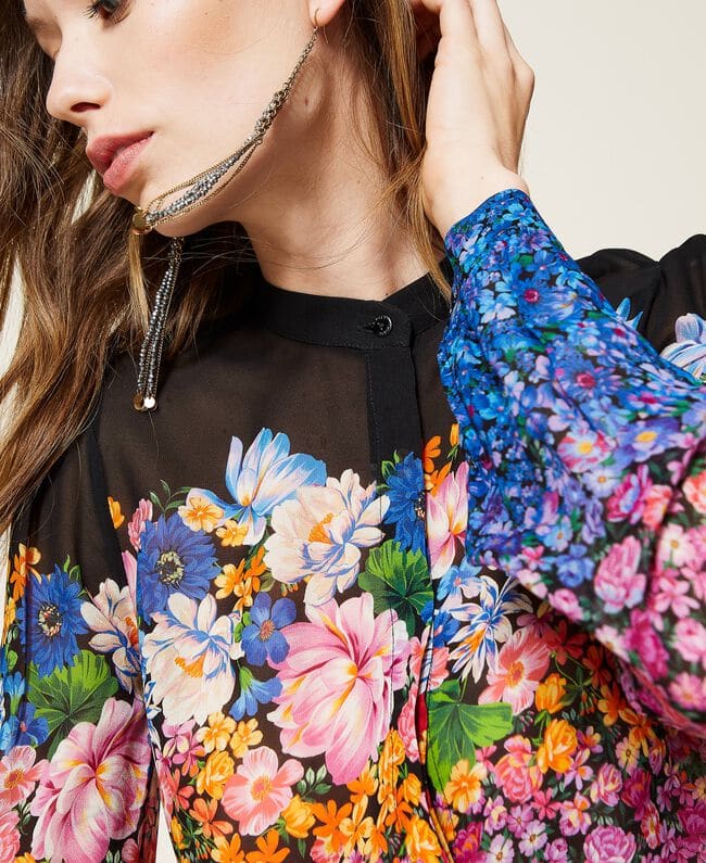 Clothing Twinset floral shirt