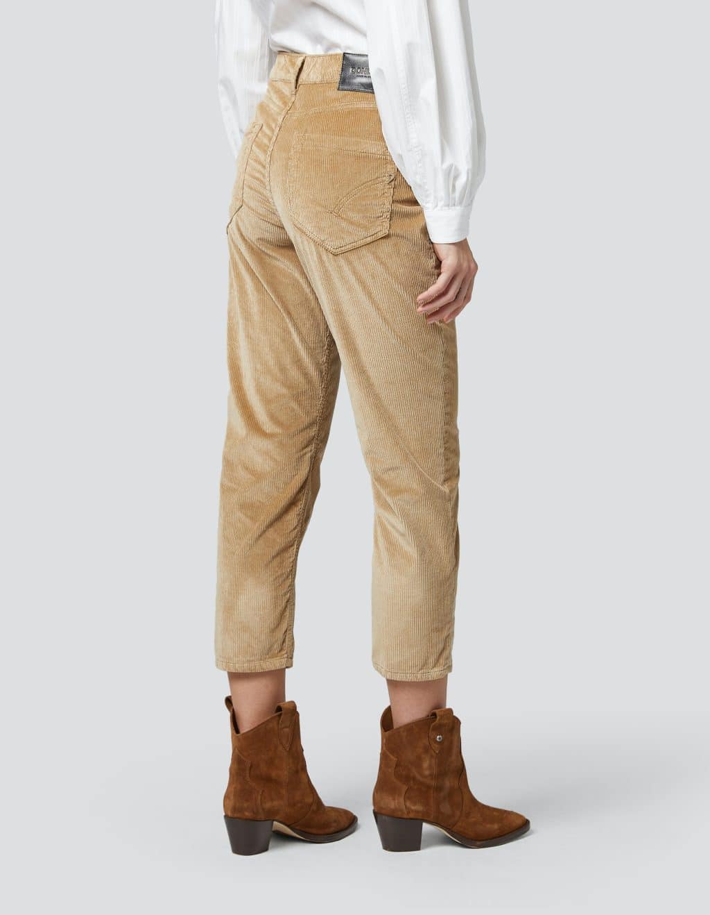 Clothing Dondup koons loose fit velvet trousers