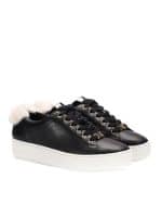 Michael Kors Poppy Lace Up Leather Sneaker