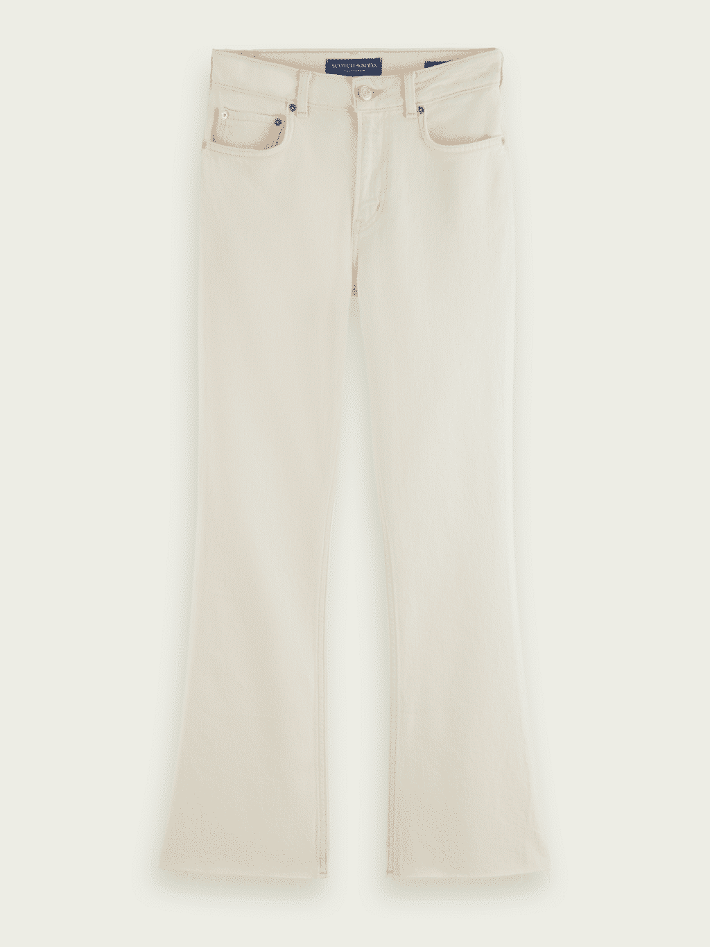 Jeans SCOTCH & SODA THE KICK HIGH RISE CROPPED FLARE JEANS