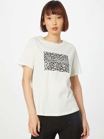 Spring summer 2022 KENDALL AND KYLIE PRINT PATCH T-SHIRT