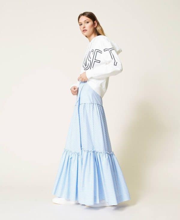 Spring summer 2022 TWINSET BELTED TROUSERS
