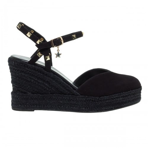 Spring summer 2022 MOURTZI SUEDE WITH STUDS ESPADRILLES