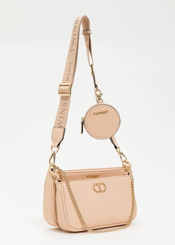 Bags TWINSET LEATHER POCHETTE BAG