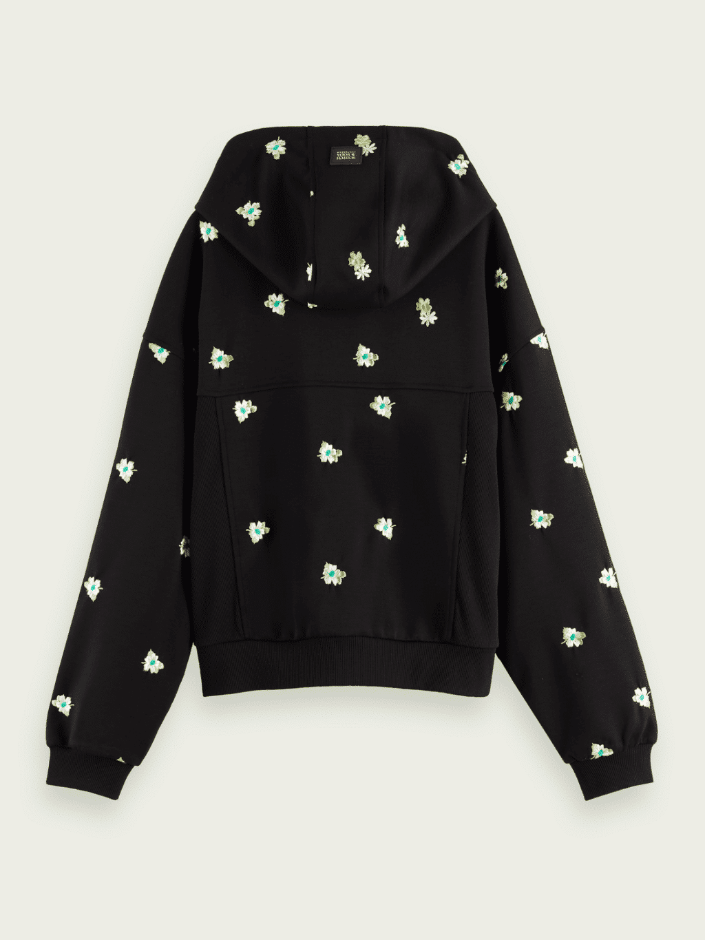 Clothing SCOTCH & SODA EMBROIDERED HOODIE