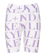 Kendall And Kylie Logo Print Biker Leggings