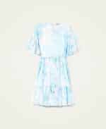 Twinset Dress With Toile De Jouy Floral Print