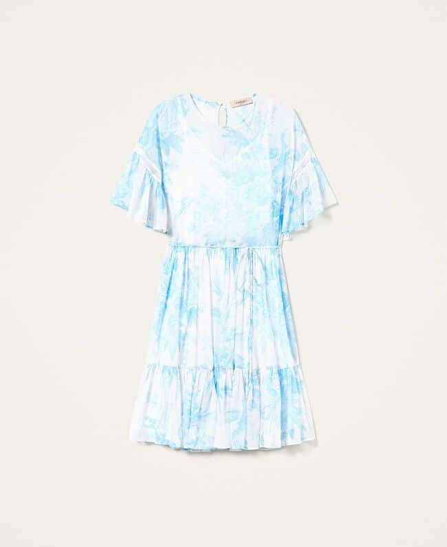 Clothing TWINSET DRESS WITH TOILE DE JOUY FLORAL PRINT