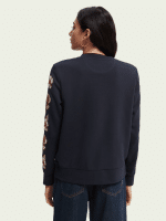 Scotch & Soda Regular Fit Embroidered Sweater