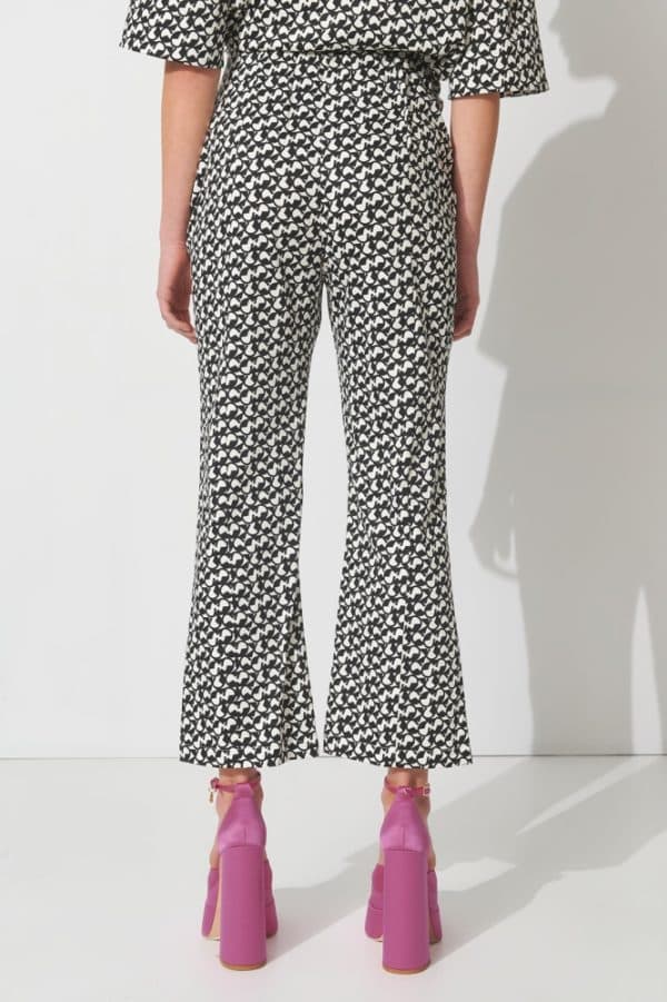 Spring summer 2022 MY TIFFANY PRINTED CROPPED TROUSERS