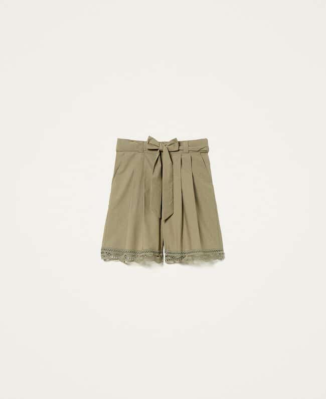 Spring summer 2022 TWINSET MIMETICO SHORTS