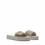 Flats MICHAEL KORS CHAMPAGNE MK PLATFORM SLIDE