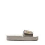 Flats MICHAEL KORS CHAMPAGNE MK PLATFORM SLIDE