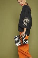 Sales NEMA LINEN BLOUSE WITH EMBROIDERED FLARE SLEEVES