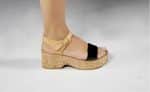 Aris Tsoubos Cork Sandals