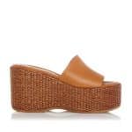 Mules SANTE LEATHER WEDGES