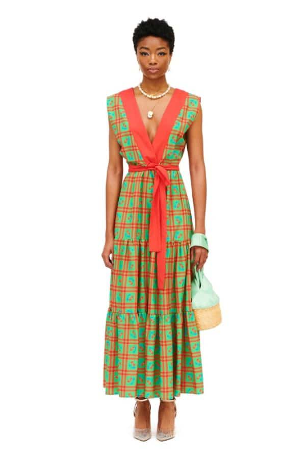 Spring summer 2022 WE ARE PICNIC TIERED MAXI DRESS