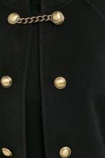 Michael Kors Double Button Wool Cape