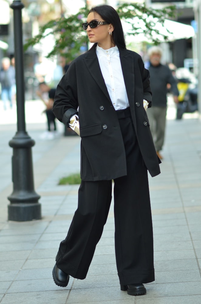 Clothing C. KONTOVA BLACK PANTS
