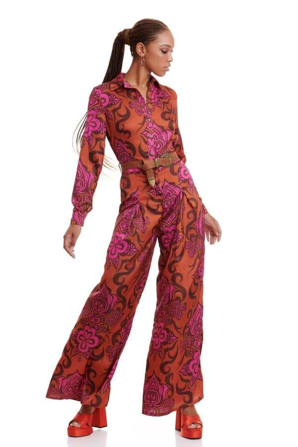 Clothing BE YOU PRINTED JUMPSUIT