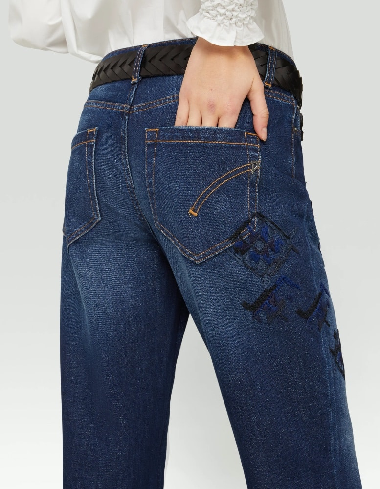 New collection KOONS LOOSE-FIT JEANS IN BLUE ORGANIC NON-STRETCH DENIM