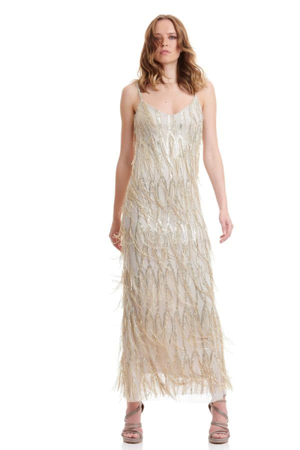 New collection BE YOU SEQUIN FRINGES DRESS